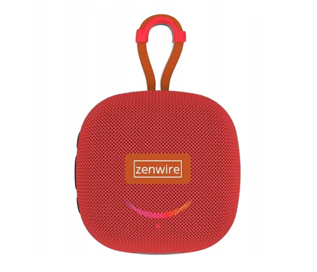 Zenwire Mały Głośnik Przenośny Bezprzewodowy MP3 13W Czerwony - 1604667 - zdjęcie 2